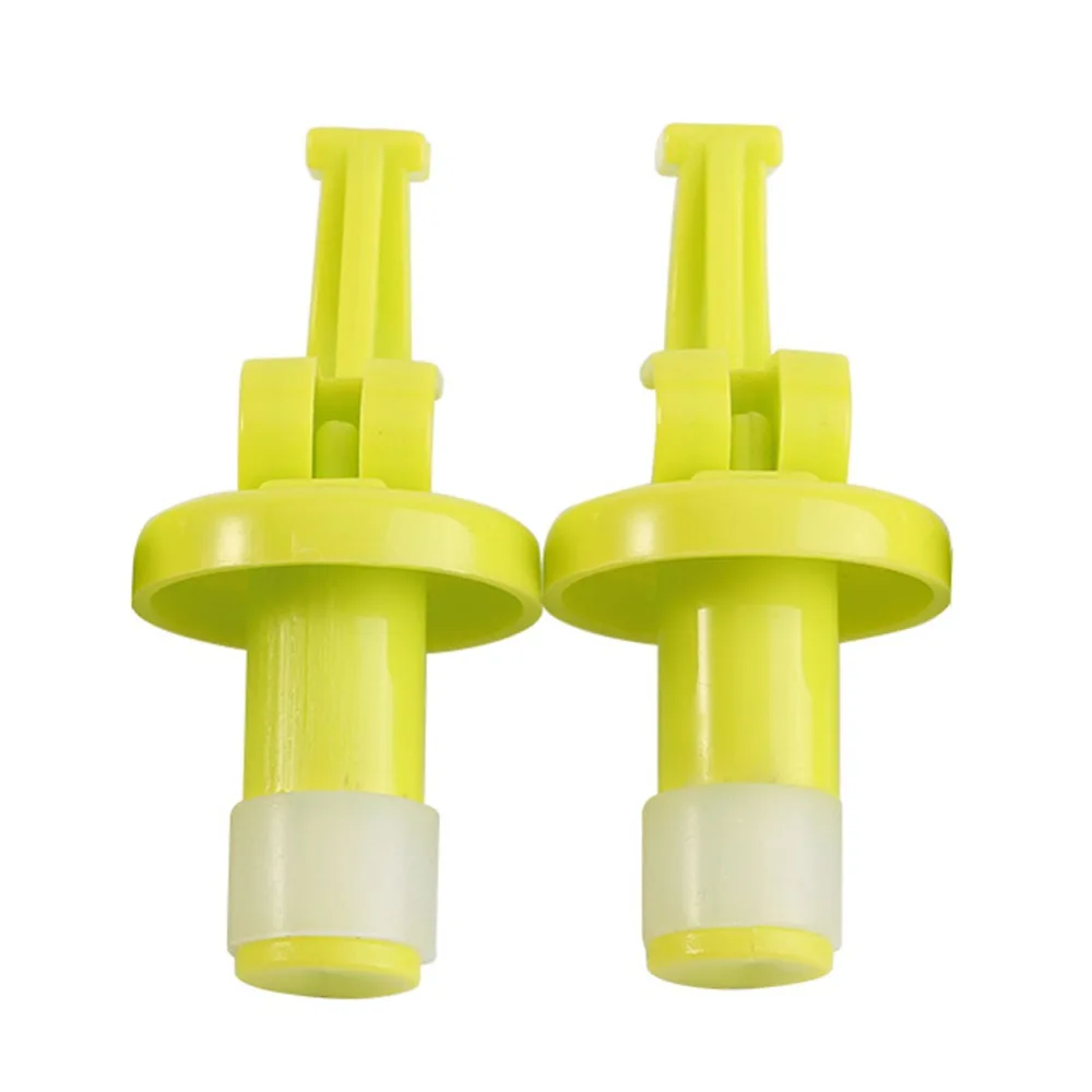 2pcs Silicone Wine Bottle Stopper Air-tight Seal Easy Open Design Beverage Stopper Plug Vacuum Pump Compatible Manual Operation