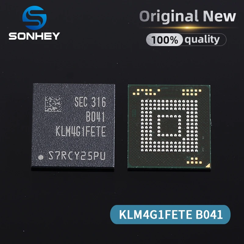 

(5-10piece) 100% New Original KLM4G1FETE-B041 KLM4G1FETE B041 BGA EMMC Memory IC chip