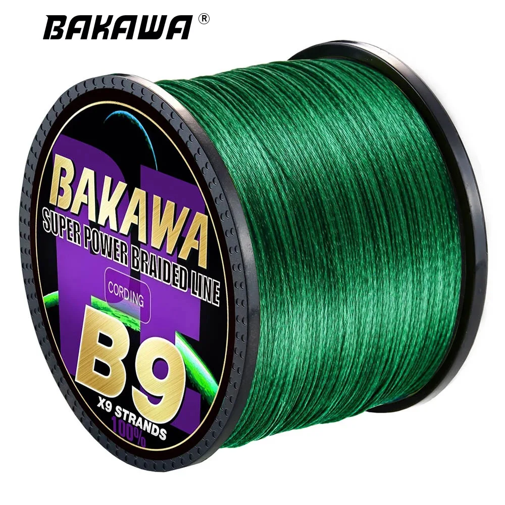 Braided Fishing Line 9 Strand 100M 300M 500M 1000M Spinning PE Multifilamento Japa Carp Fly Sea Saltwater Weave Extreme Pesca