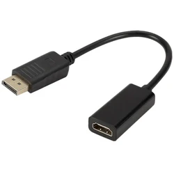 1080P DP to HDMI-compatible Cable Adapter Male To Female For HP/DELL Laptop PC Display Port to HDMI-compatible Cord Converter