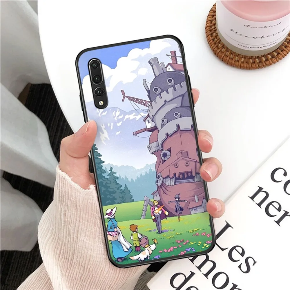 Classic Anime Ukiyo-e Phone Case For Huawei P 8 9 10 20 30 40 50 Pro Lite Psmart Honor 10 Lite 70 Mate 20lite