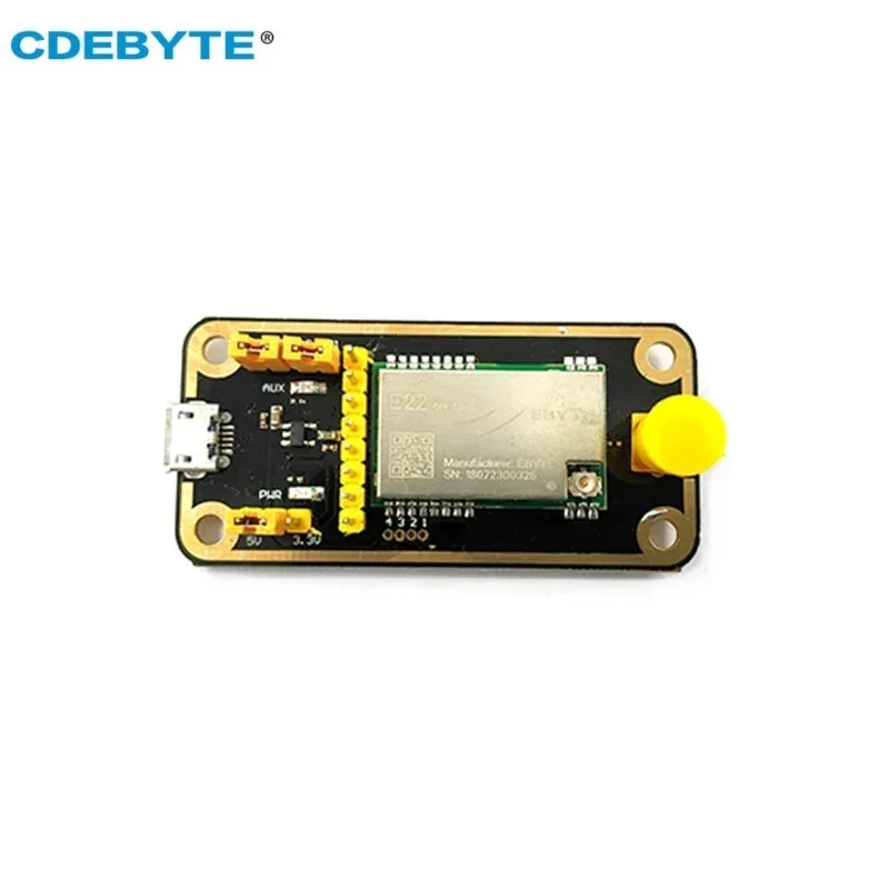 

CDEBYTE LoRa SX1268 Комплекты тестовых плат беспроводного радиочастотного приемопередатчика E22-400TBL-01 433 МГц 5 км Модуль дальнего действия