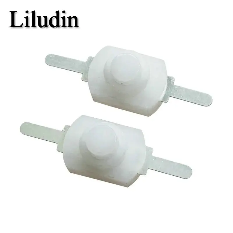 10PCS 12*8MM DC 30V 1A On Off Mini Push Button Switch for Electric Torch 1208YD Self Locking Liludin