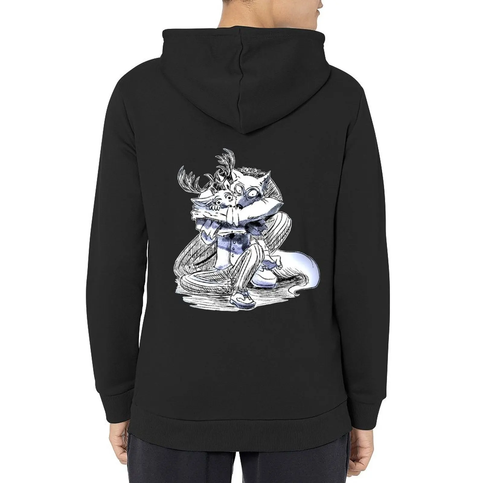 

What if ... gay Hoodie men's winter sweater hooded shirt men's sweat-shirt set japanese style new hooded tee