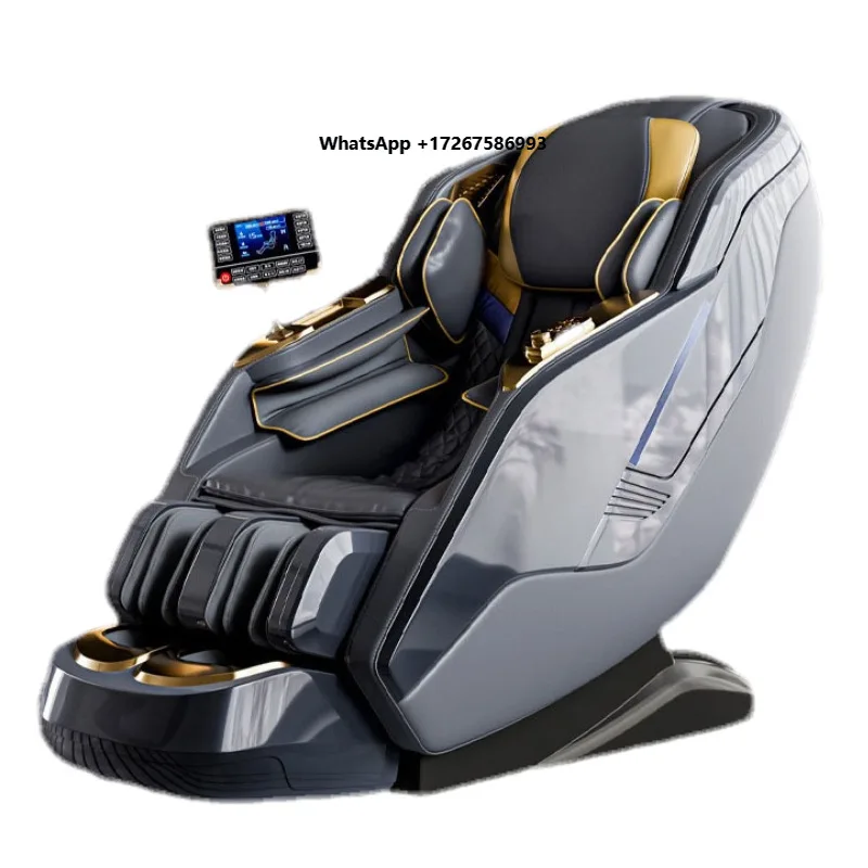 Cross-border Electric SL 4D Massage Chair Bluetooth Hot Compress Full-body Multifunctional Zero-gravity Space  Massage