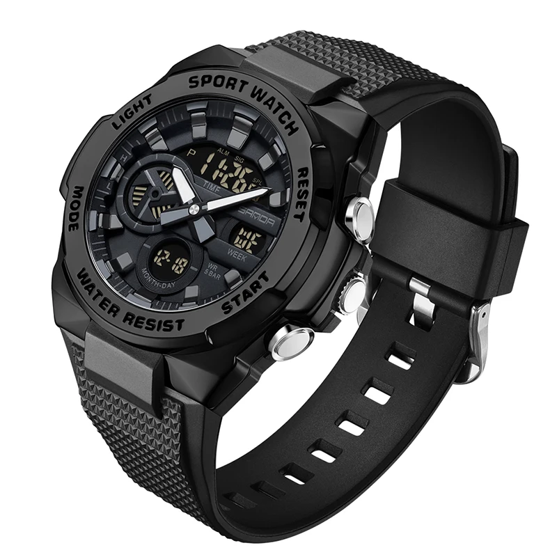 

Brand Men's Sports Watches Fashion Mens Tactical Military Quartz Watch Male Analog WristWatch LED Backlight Wrist Watch For Man