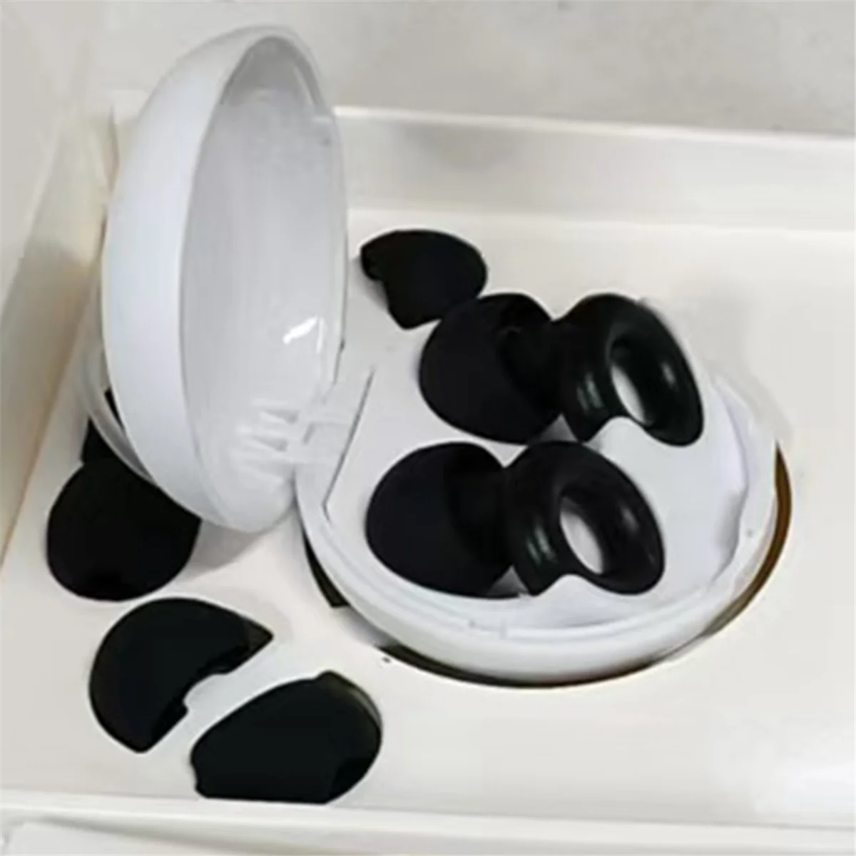 AA87C 8 tapones para los oídos: tapones para los oídos ultralómodos, reutilizables y reductores de ruido, reducción de ruido de 24 dB (SNR)