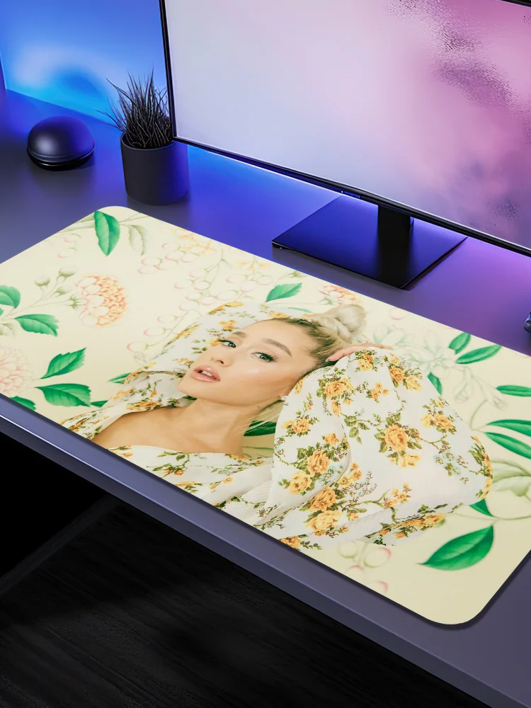 Ariana Grande In Stocked Gamer Speed Mice Retail Small Rubber Mousepad Size For Big CSGO Game Desktop PC Laptop