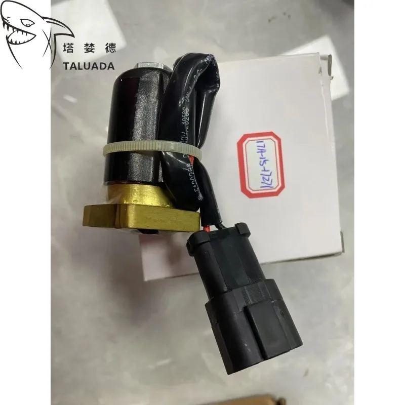 714-10-16951 Solenoid Valve Assy For Komatsu Loader WA320-3 WA380-3 Hydraulic Solenoid 17A-15-17271 HIgh Quality