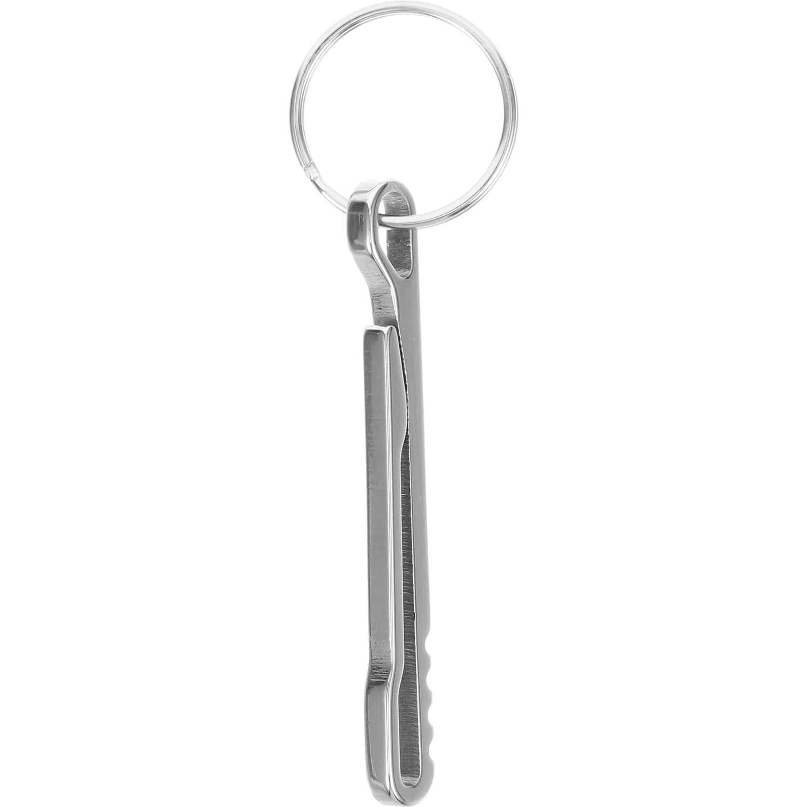 

Stainless Steel Money Clip Key Ring Waistband Storage for Cash Bills Credit Cards Slim Metal Bill Clip