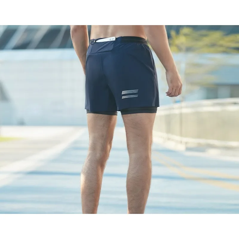 

Men's Cycling Shorts Quick Drying Breathable Lining Outdoor Marathon Fitness Hiking Travel Training Men's Mountaineering Shorts
