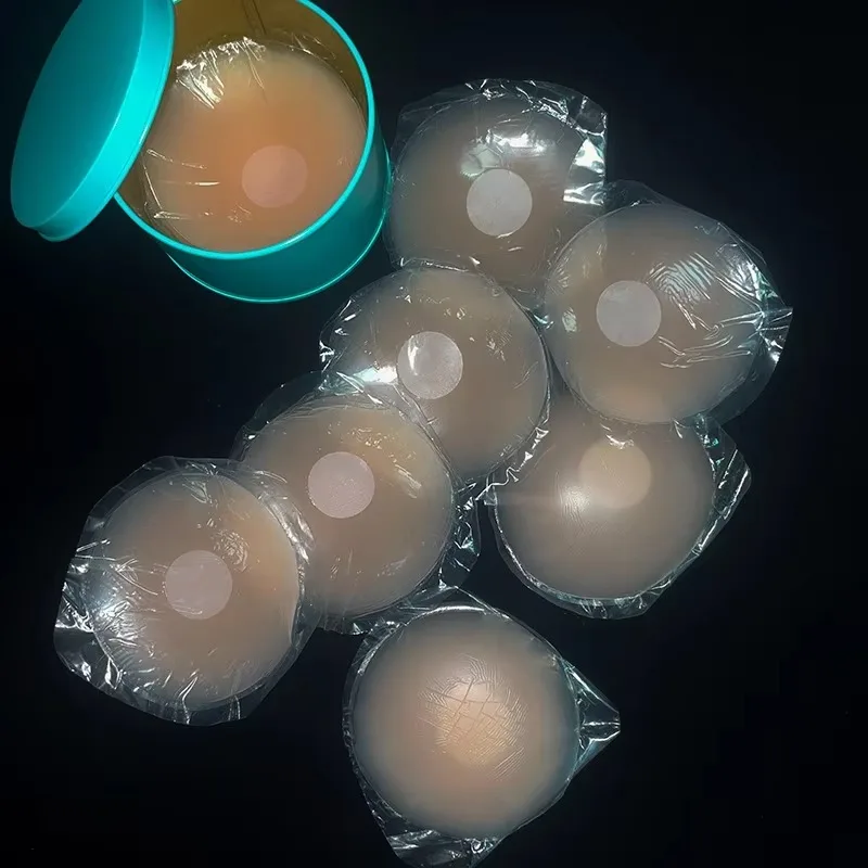 

Reusable Women Breast Petals Lift Nipple Cover Invisible Petal Adhesive Strapless Backless Stick on Bra Breast StickersSilicone