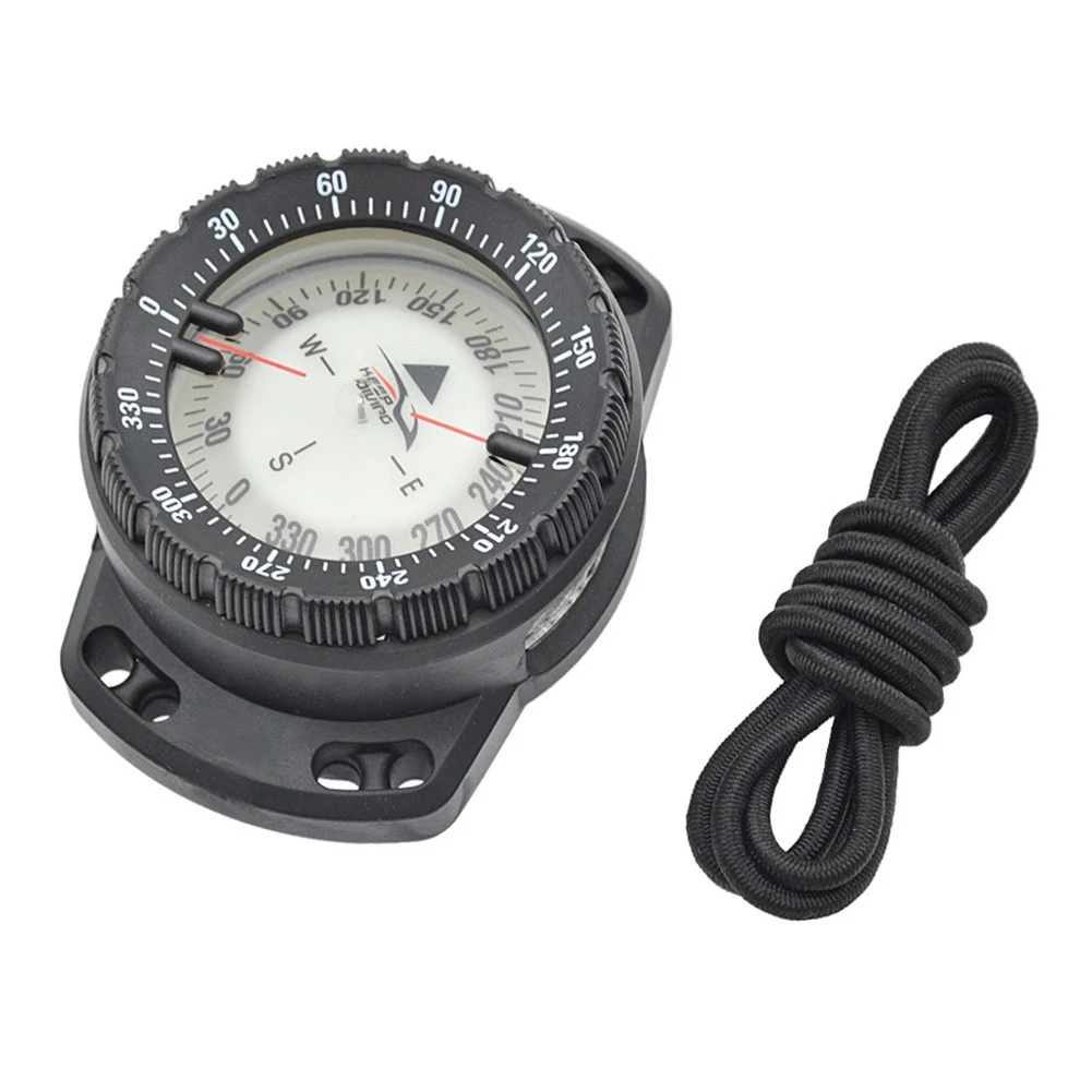 Professional Navigation For Compass for Scuba Diving with Adjustable Strap and Clear Readability for Depth Use
