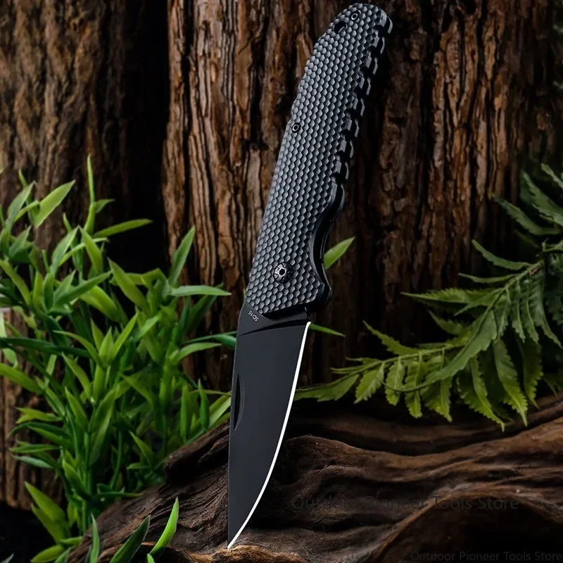 

New cool mini folding knife, sharp and high hardness outdoor multifunctional knife, camping EDC portable survival knife