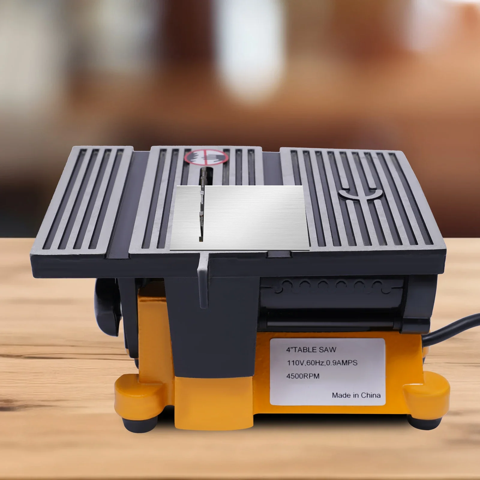 

Mini Table Saw Bench Electric Cutting Machine Multifunctional Desktop Saws with 3 Blades for DIY Handmade Wooden Model Crafts