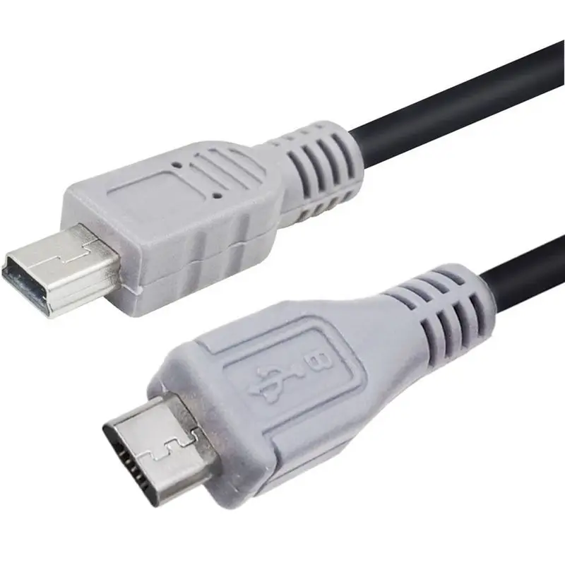 0.25m 1m OTG Data Cable Micro USB Mini USB OTG Male to Male Connection Cable Micro to Mini OTG Data Charging Connection Cable