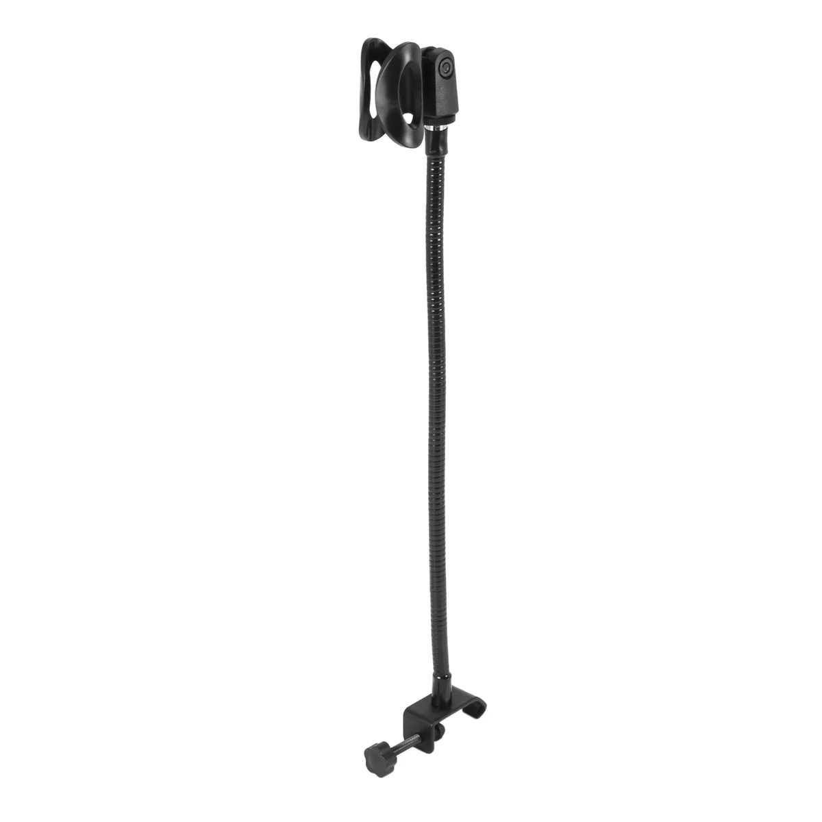 Flexible Gooseneck Microphone Stand with Desk Clamp for Radio Broadcasting Studio, Live Broadcast Equipment, StationsJAS