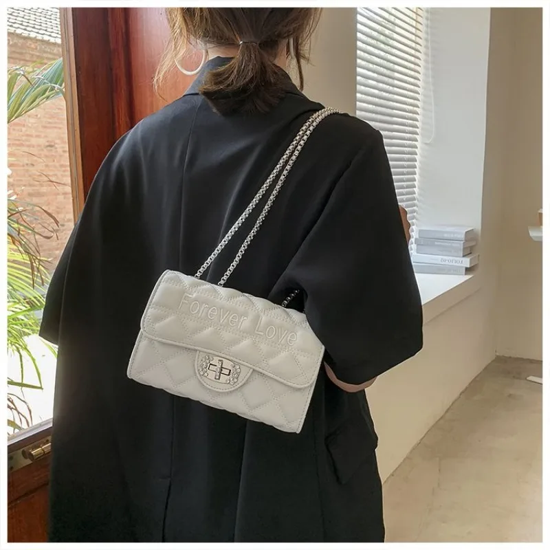 

Practical Student Essential Crossbody Bag For Campus Women Functional Underarm Shoulder Bag For Laptop Notebooks Pens