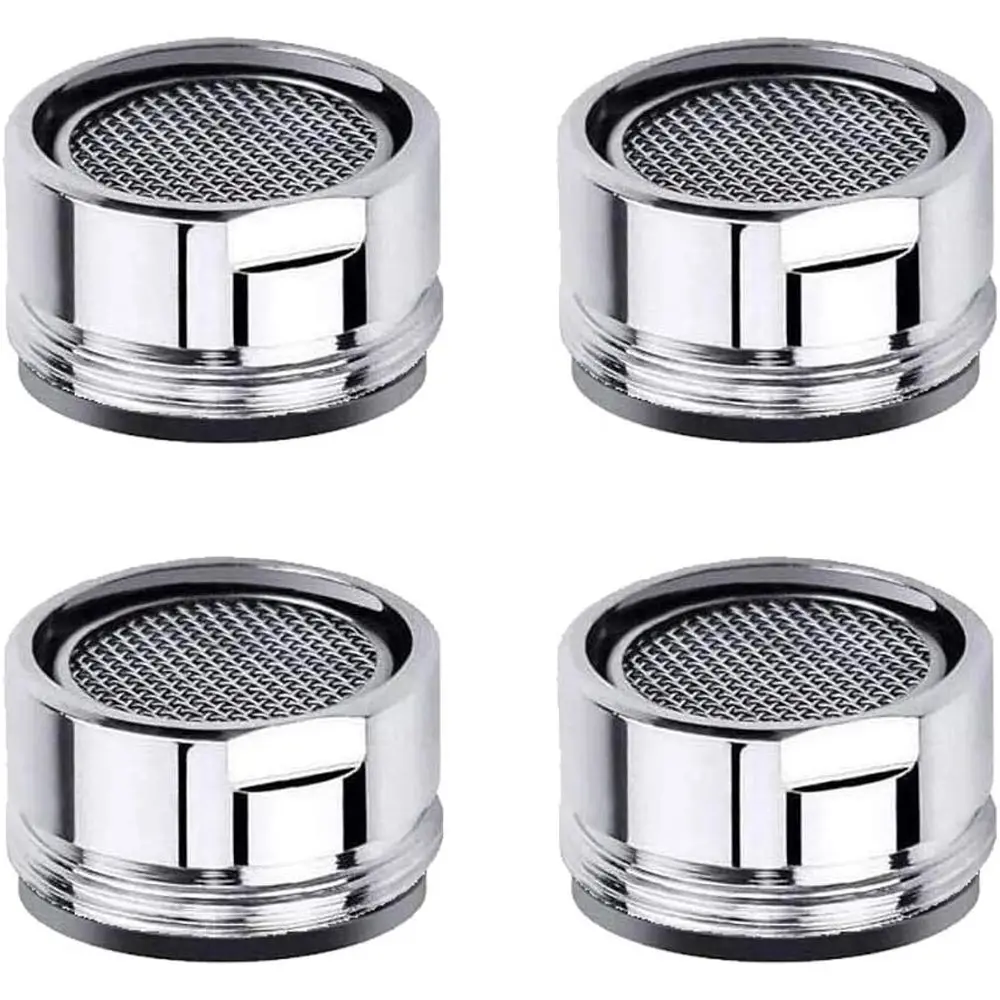 

4-Pack 15/16-Inch Brass Kitchen Sink Aerator with Filter and Gasket for Faucet Replacement