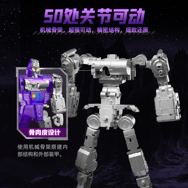 Original BLOKEES Transformation Legendary Edition - Megatron G1 - Energy Surge Garage Kit Action Figure Toys Christmas Gift