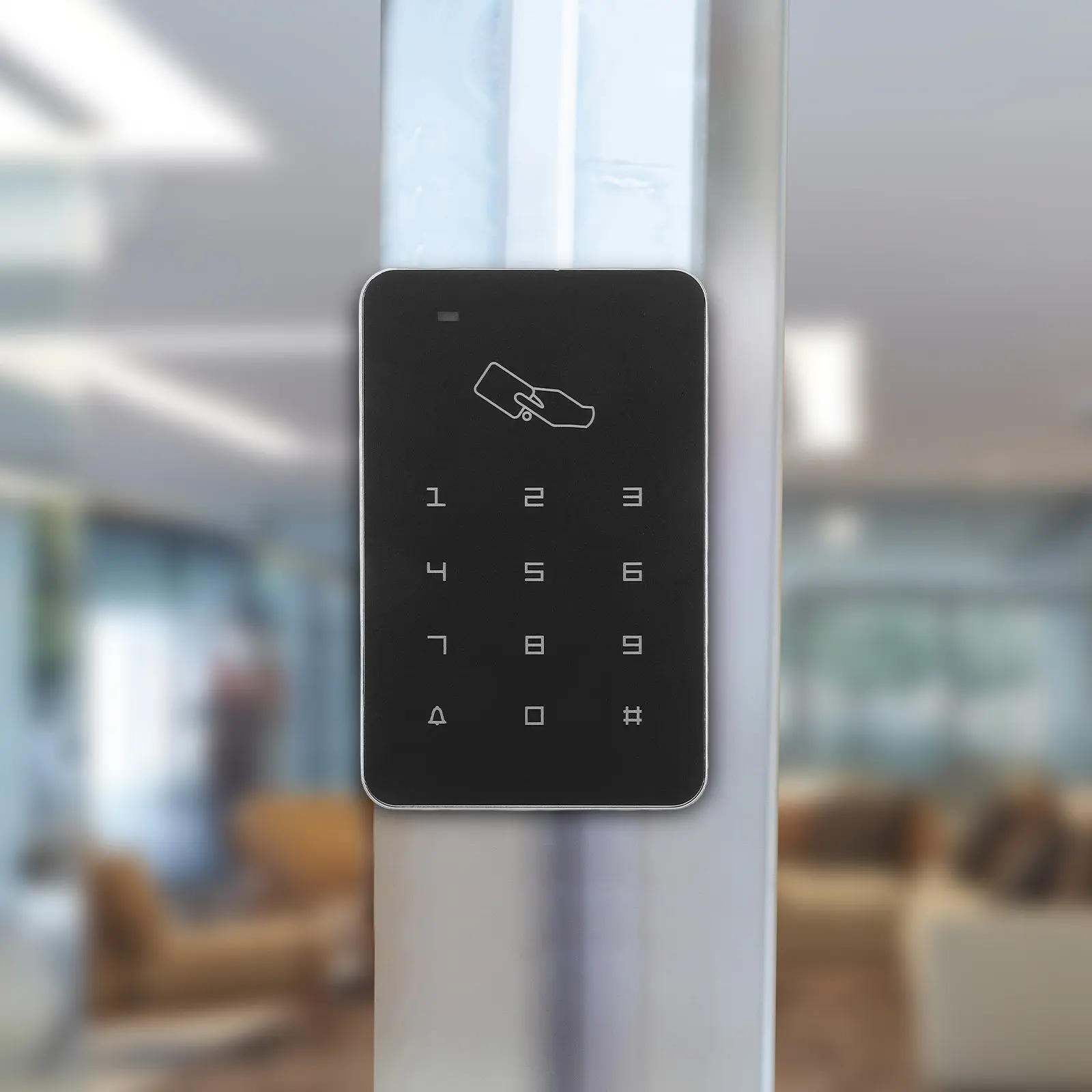 Intelligent Door Locks Panel Keypad Card Reader Access Control System for Apartment Garage Door Entry Digital view 3