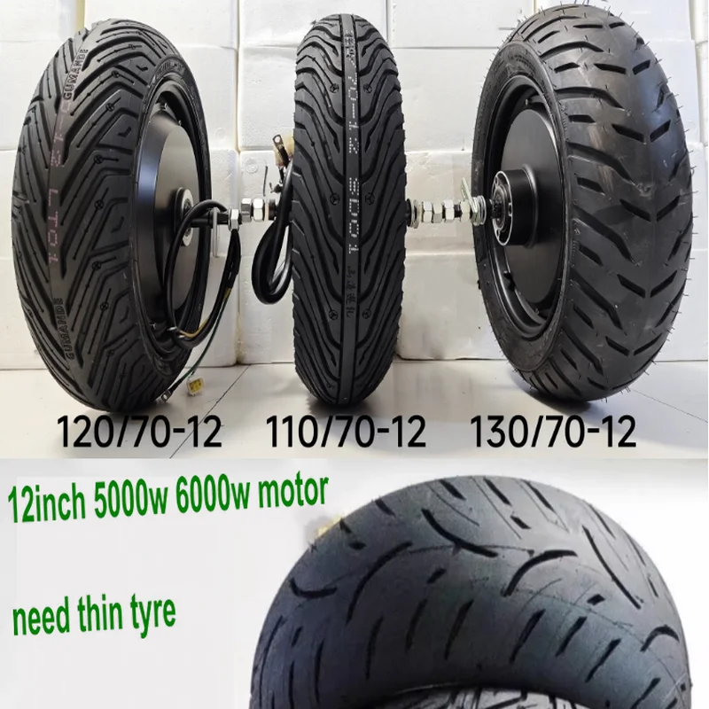 12inch Motor 72v 3000w 5000w 6000w Customized SPEED 72V80KM/h 100km/h 120km/h+thicken Magnetic Steel+Tyre 130/70-12 DISC BRAKE