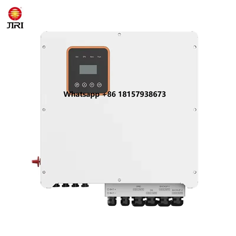 

6kW 8kW 10kW 12kW 15kW Three-phase Hybrid Inverter for Home Appliance Solar Energy System with LiFePO4 Battery