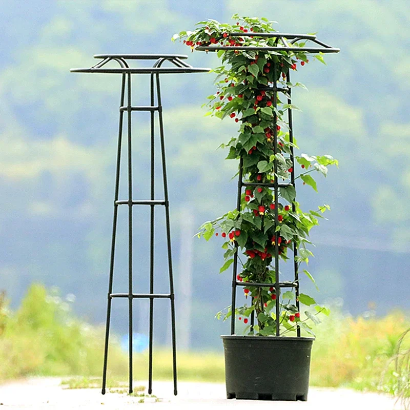 New umbrella flower stand climbing vine frame outdoor flower climbing frame flower stand rose clematis 14mm pipe diameter