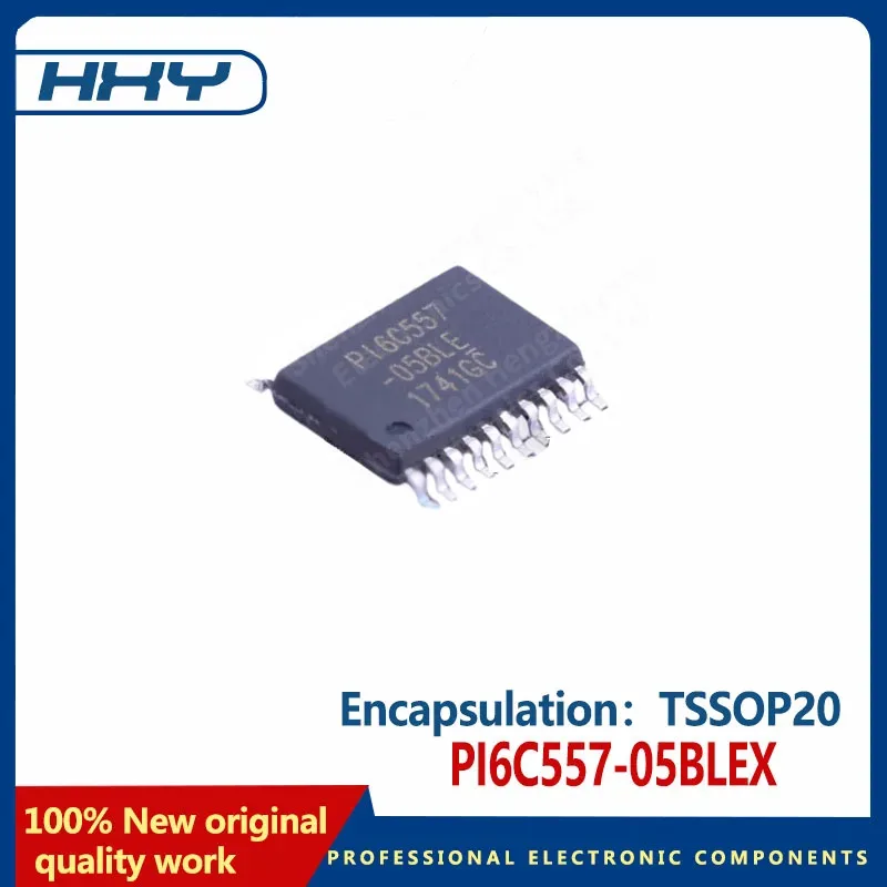 

10PCS PI6C557-05BLEX package TSSOP20 clock timing chip