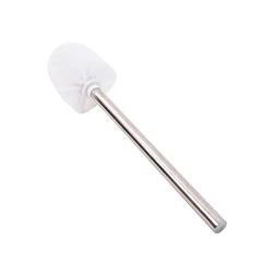 1Pcs Stylish Simplicity Replacement Stainless Steel WC Bathroom Cleaning Toilet Brush Head Holders