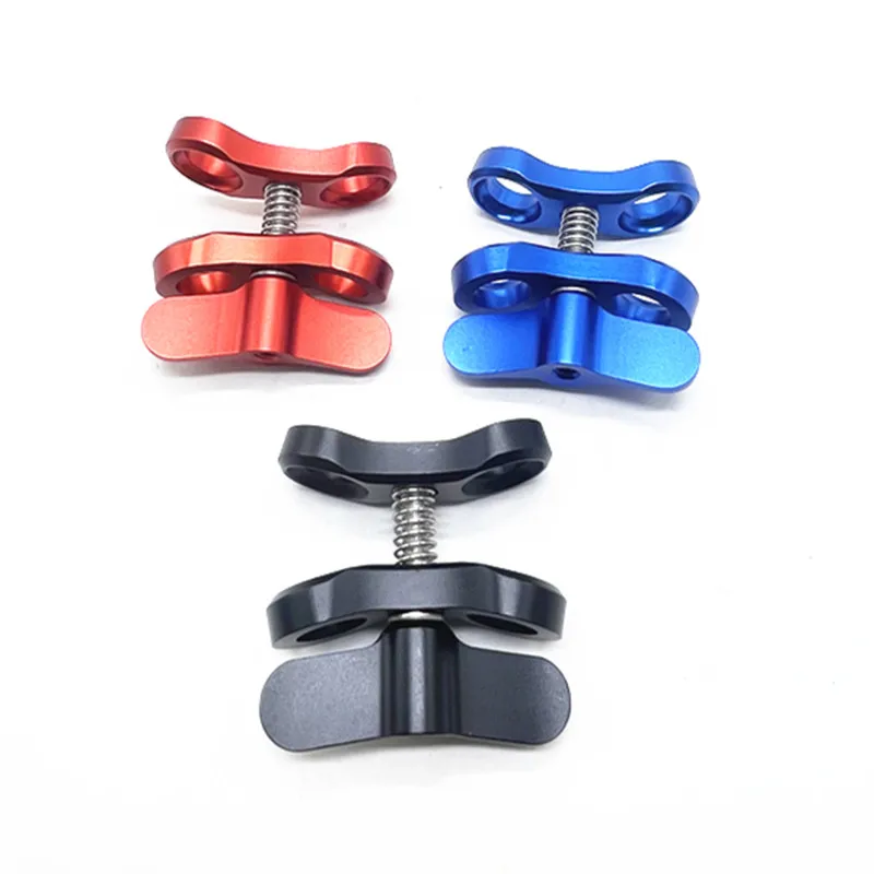 Зажим-бабочка из алюминиевого сплава, 1-дюймовое крепление на руку для зеркальной камеры Gopro DJI Action