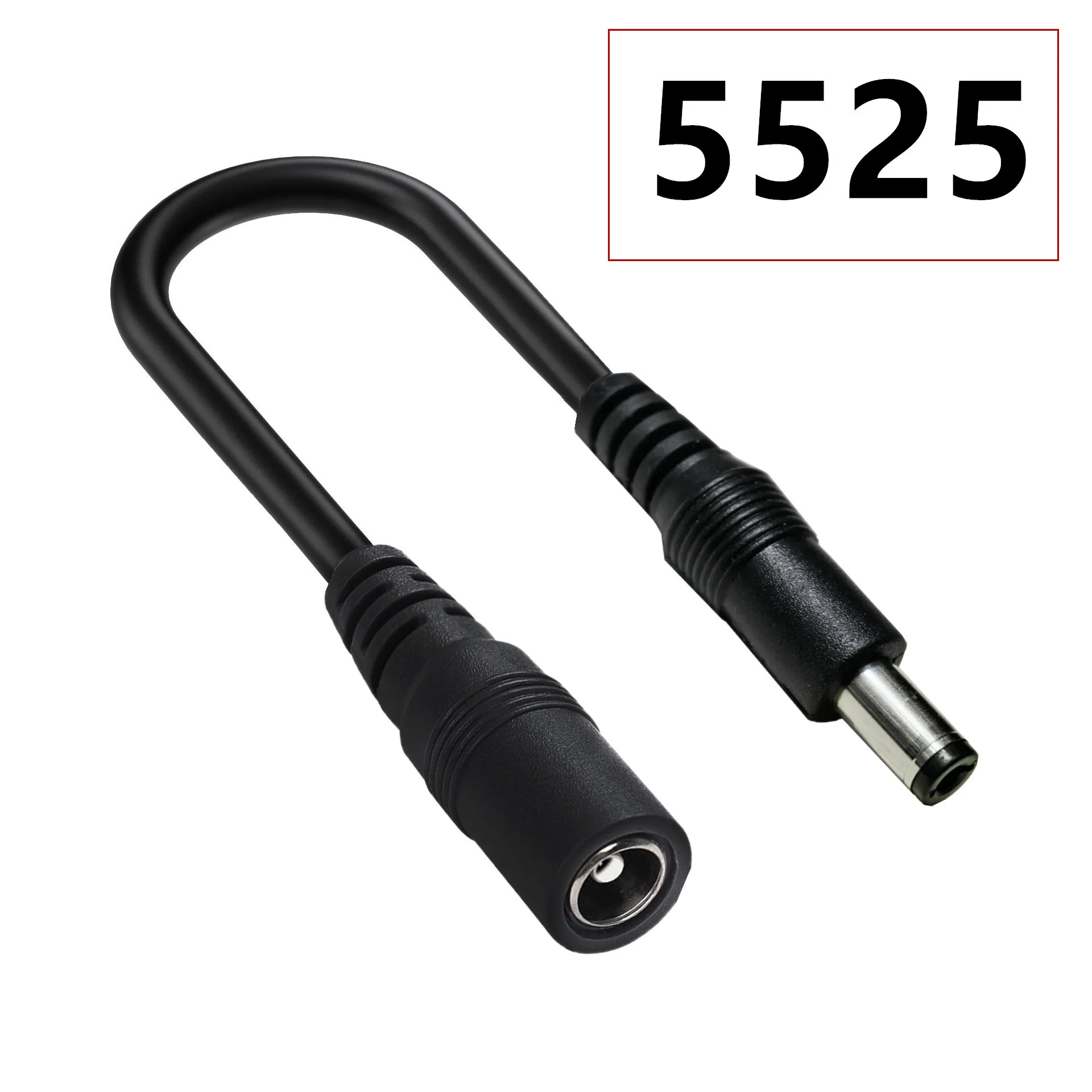 DC 5.5x2.1 to M12/M16 3-Pin Charger Adapter Cable