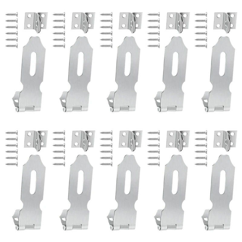 X9FA Slimming Profile Stainless Steel Fastening Clasps Triple Hole Configuration