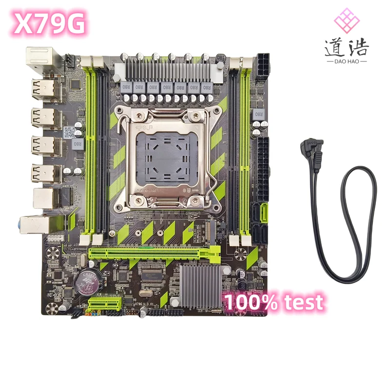 

Материнская плата для X79G, материнская плата M.2 LGA 2011 DDR3 X79, 100% протестирована, полностью работает