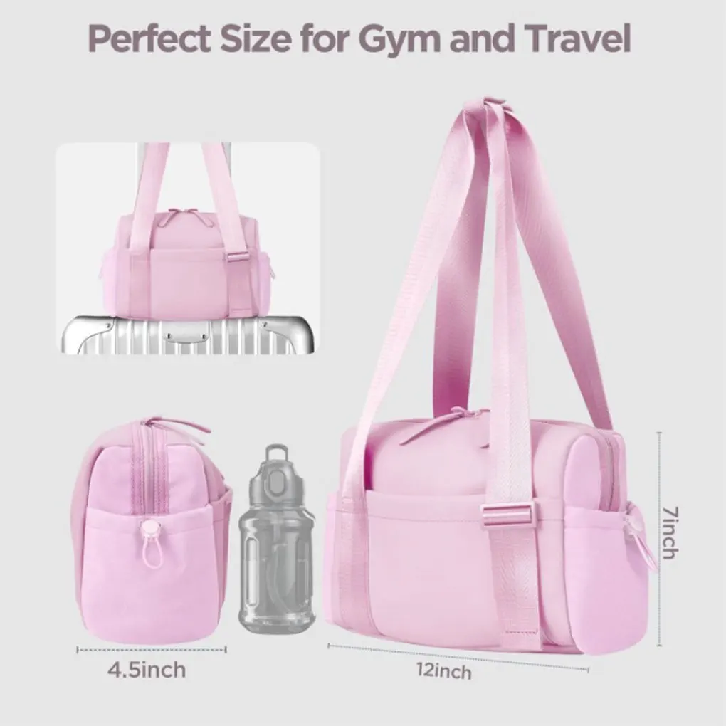 Storage Bag Decorated With Polyester And Easy To Clean Fitness Bag Is Designed With Convenient Rope