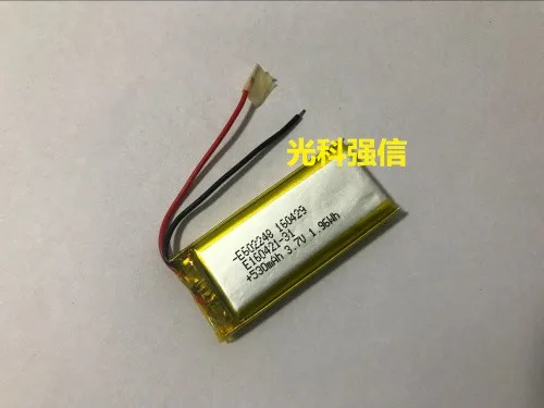 acquistare di più batteria a buon mercato 602248   Micro navigatore per dispositivo auricolare Bluetooth MP3 da 530 mAh, resistenza alle alte temperature, buona
