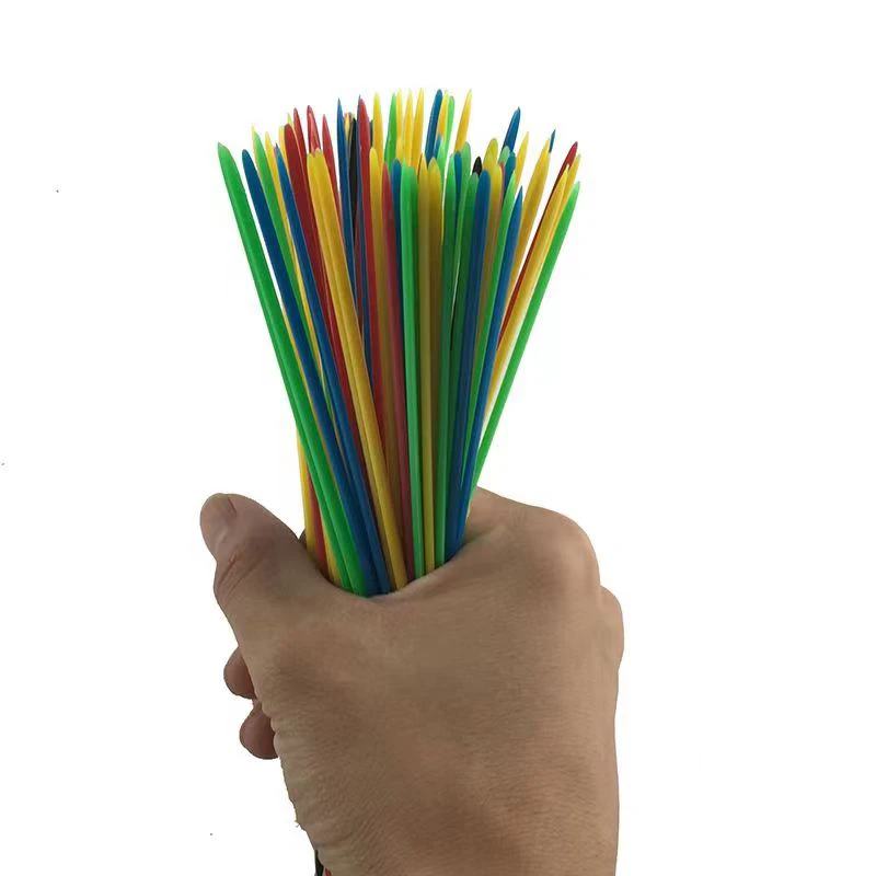 Plastic Pick-Up Sticks Spel Klassiek Wiskundig Leren Creatief Speelgoed Kinderen Klaslokaal Benodigdheden Juegos Educativos Para Niños