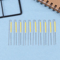 10Pcs 3V 30MM LED Filament Bulb Parts Ceramic Spot Welding Filament LED Bulb Chip Parts