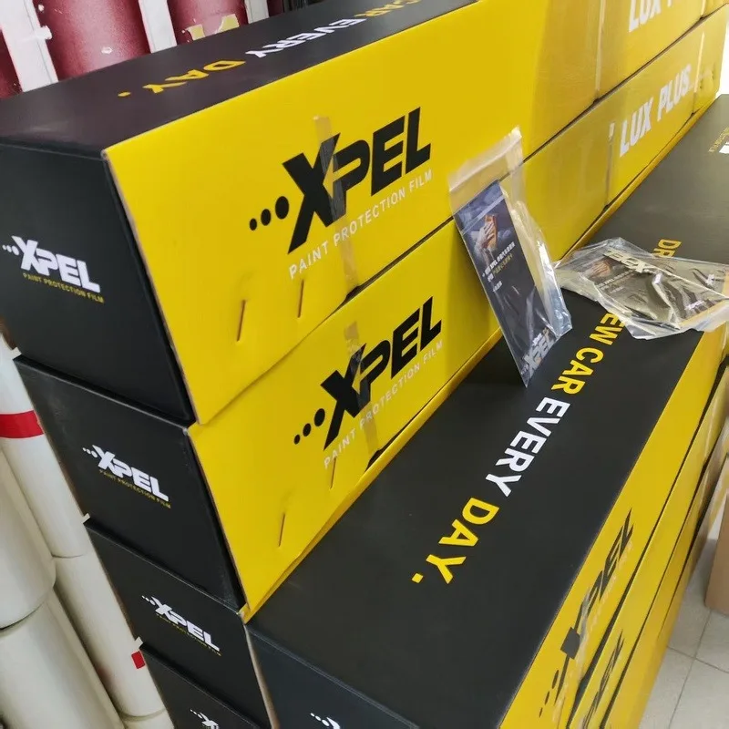 

XPEL High Gloss Black TPU PPF Film Automotive Paint Protection Film Transparency Self Healing Anti Scratch Hydrophobic Durable