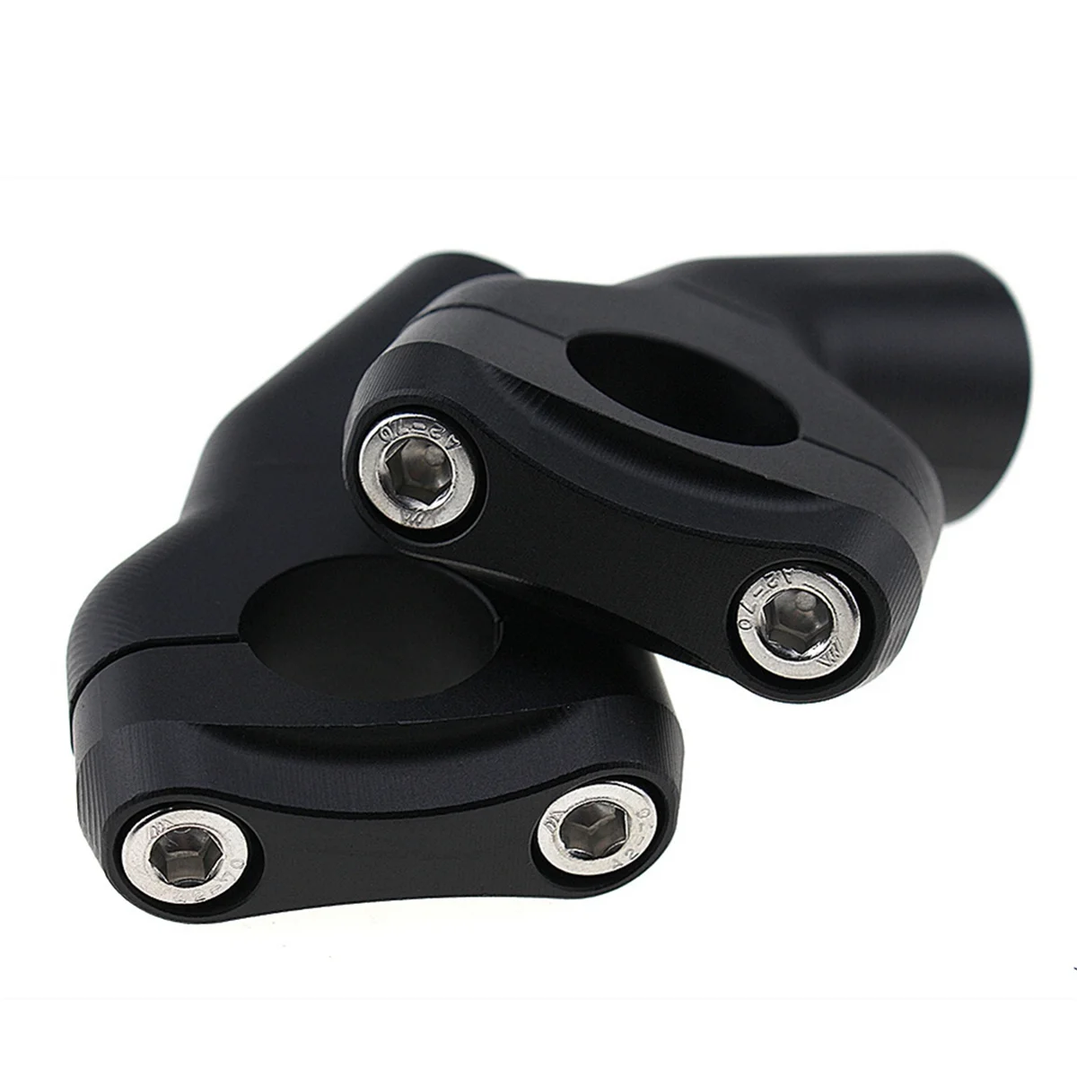 

look-Motorcycle Handlebar Heightener Handlebar Stem Clamp Adapter Lifter Heightener for T100 T120 Speed