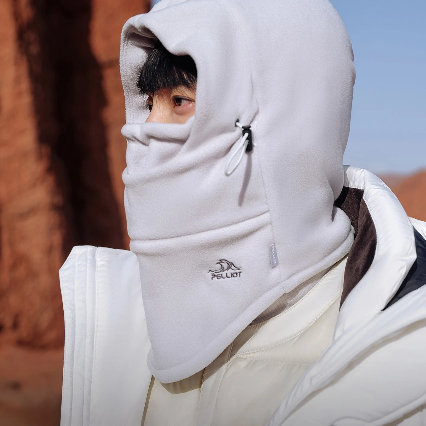 

Outdoor Fleece Hat Men's Warm Neck Cover Mask Windproof Scarf Cycling Hat Mountaineering Cold Protection Hood Women