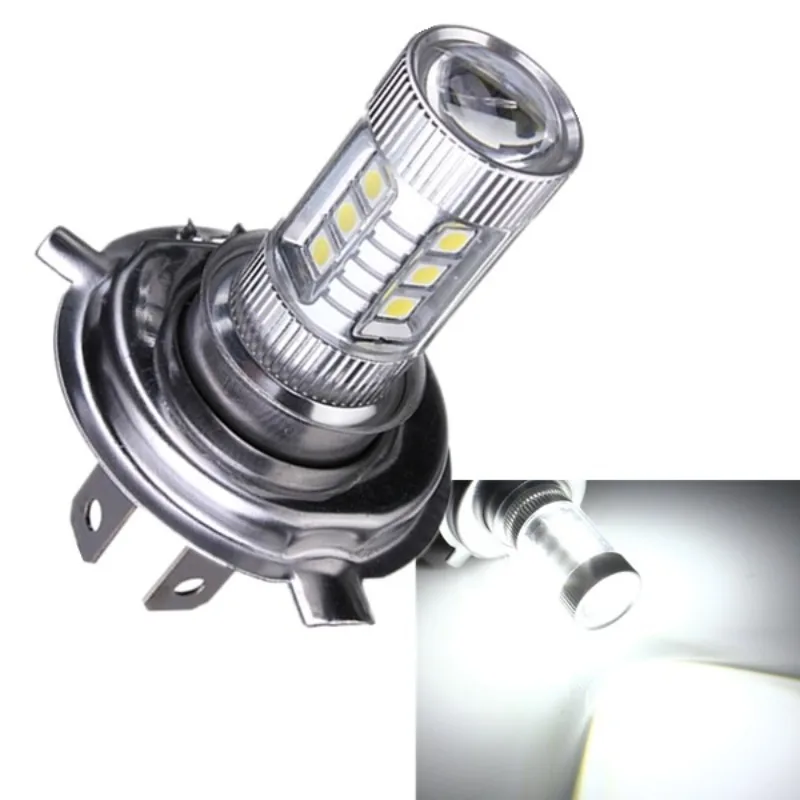 

H4 HB2 9003 LED Headlight Bulbs 12V 80W 6000K Hi Lo Beam with Lens Fog Light