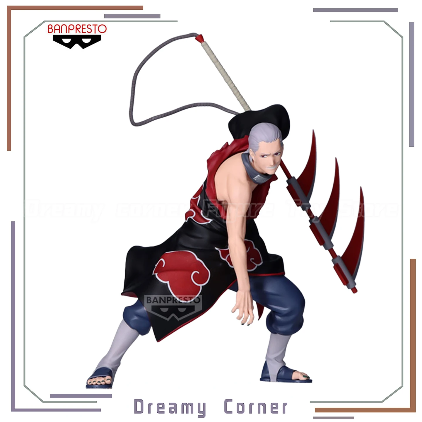 

【В наличии】Оригинальная фигурка BANPRESTO VIBRATION STARS NARUTO Shippuden Hidan, модель игрушки