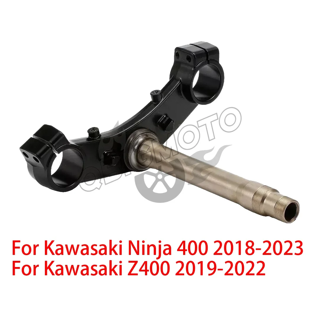 Ninja 400 2023 Moto Front Lowering Fork Triple Tree Bottom Clamp Mount Bracket For Kawasaki Ninja400 Z400 2019-2022 Ninja-400