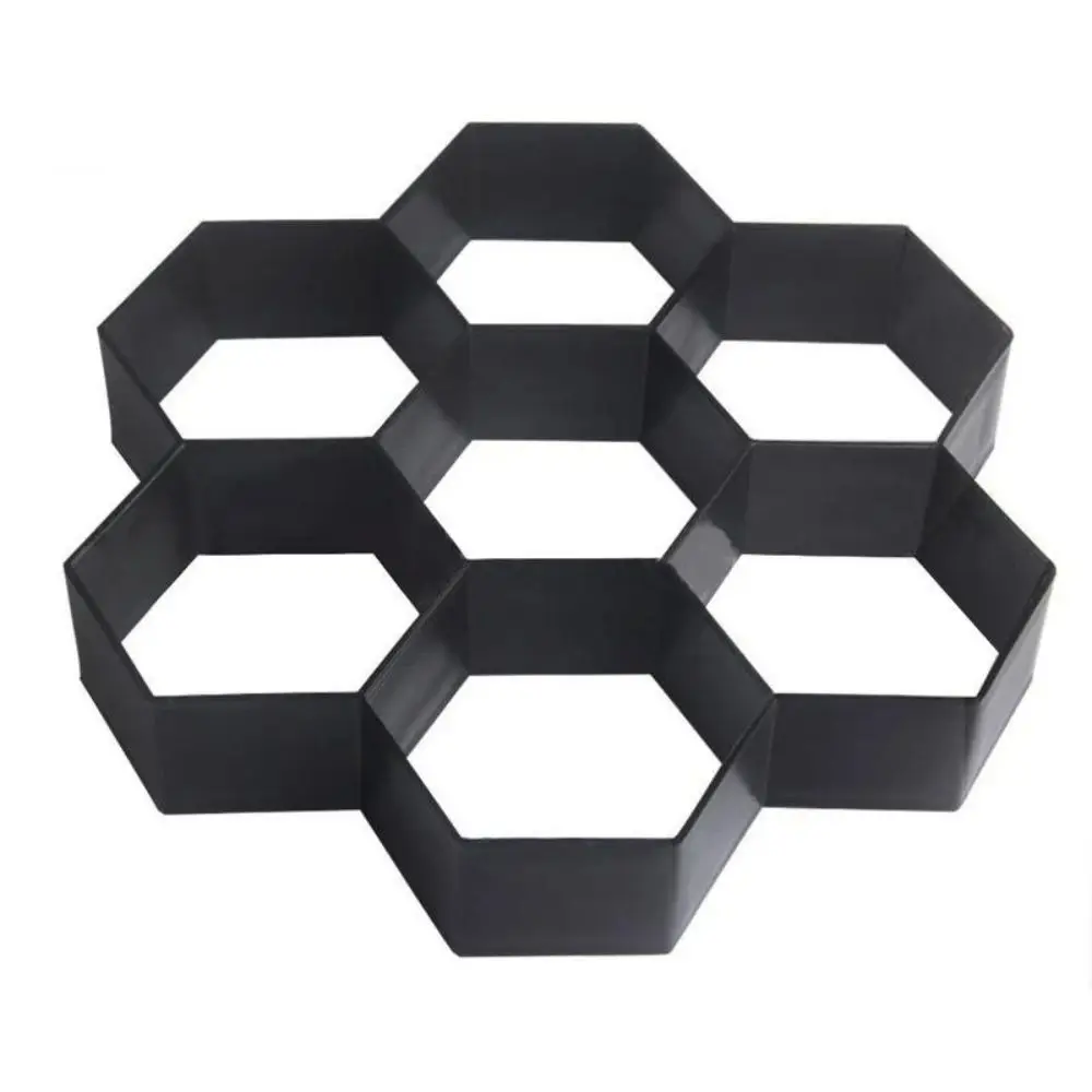 Stampi per pavimentazione in plastica riutilizzabile per percorso Stampo per giardino fai da te in mattoni di pietra Stampo per calcestruzzo percorso di mattoni irregolare Pavimentazione per strada