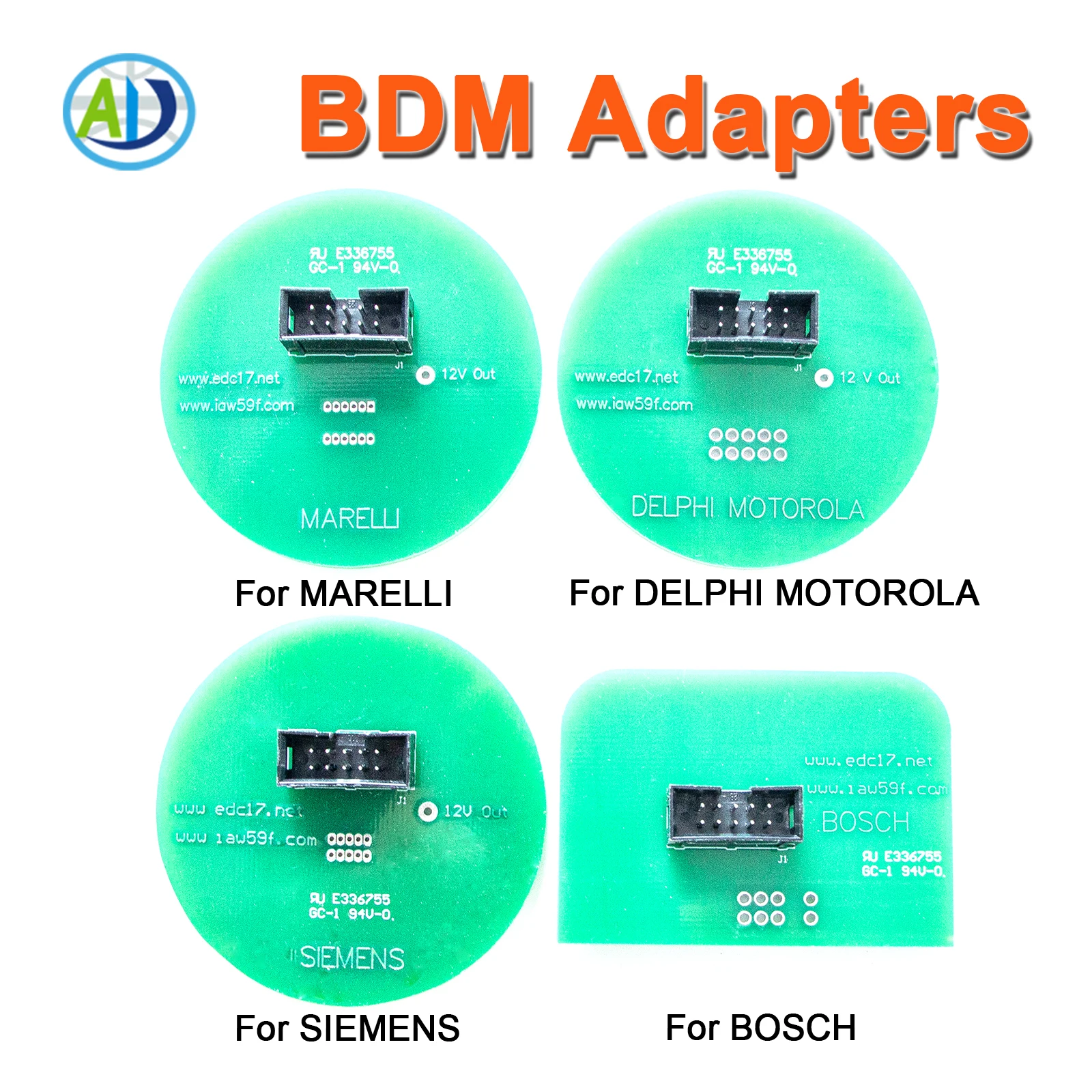 4Pcs Bdm Adapter Fo… - image