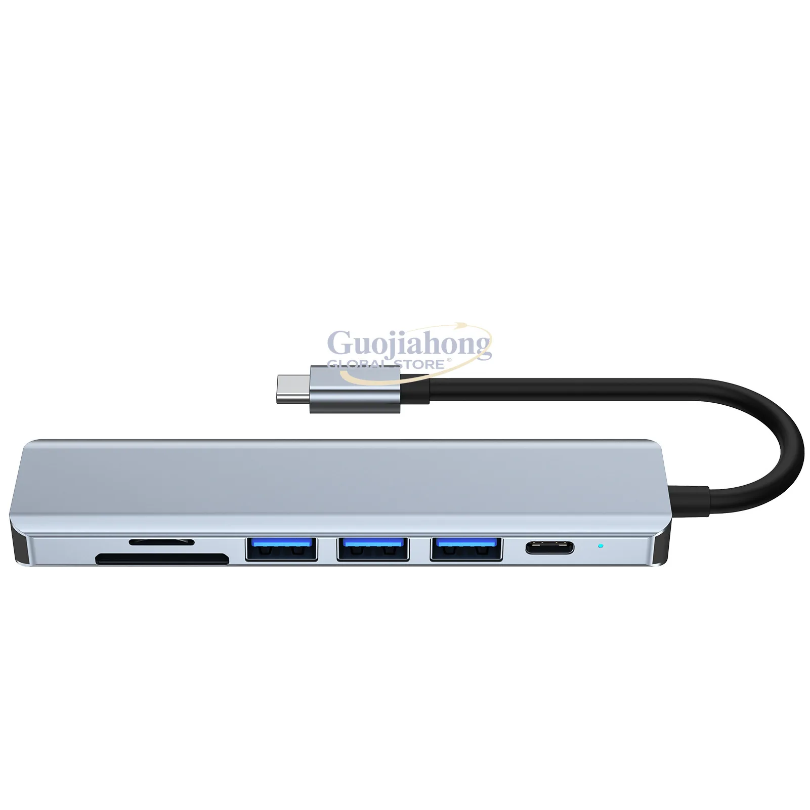 Cross-border spot Amazon hot-selling typec docking station is suitable for    iPad docking station multi-interface