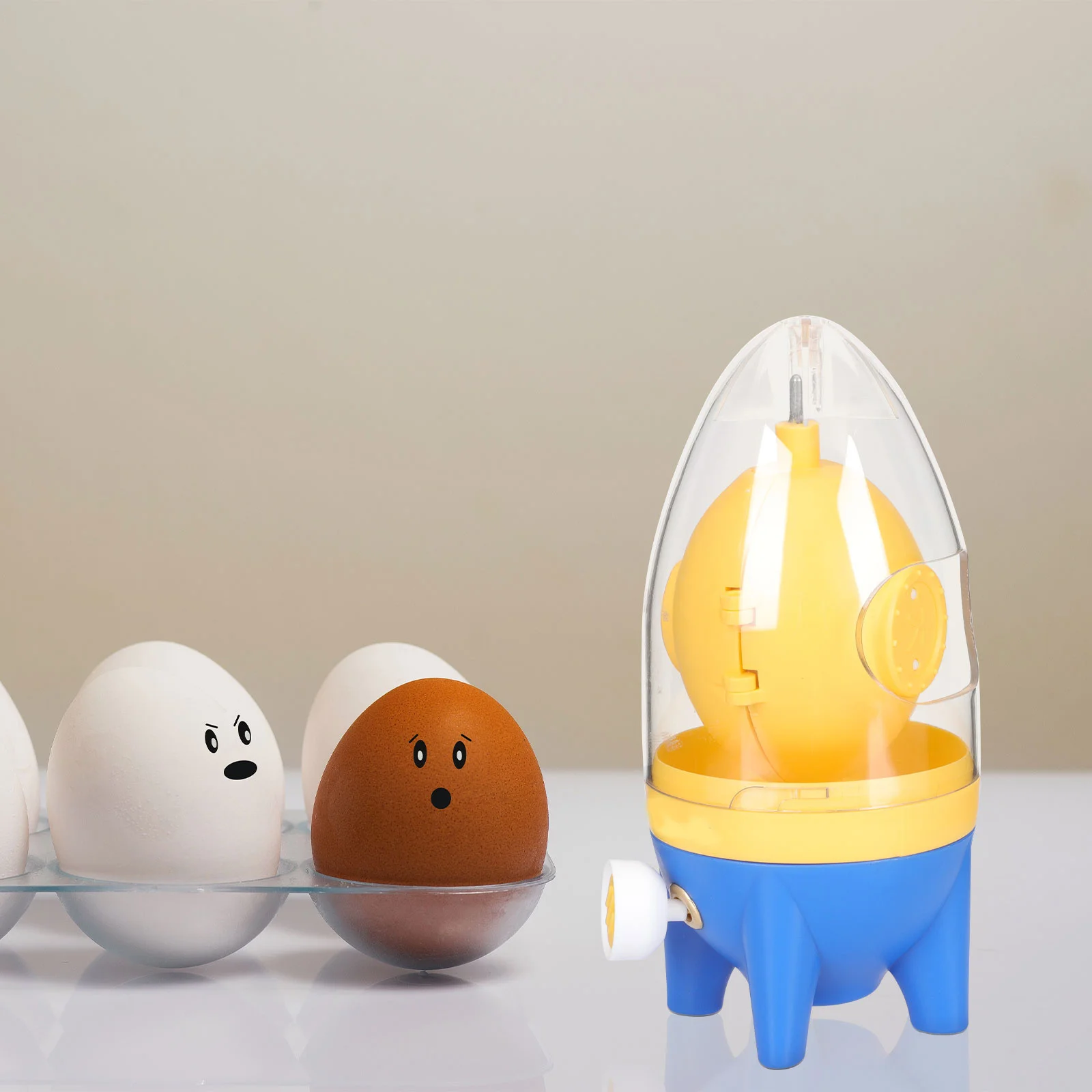 

Manual Egg Puller Premium Silicone Hand Crank Egg Yolk Mixer For Golden Eggs Fast Homogenizer Kids Friendly Shaker Kitchen Bar