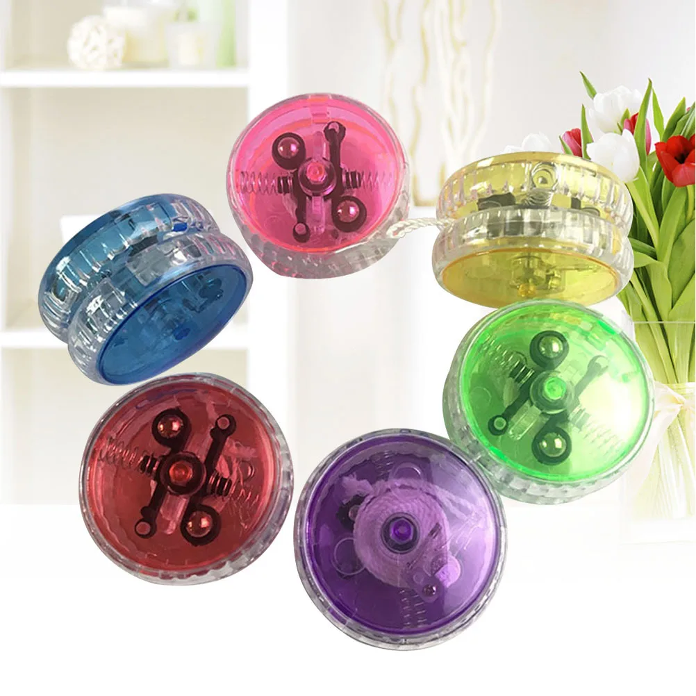 15 szt. Świecące Yoyo, Luminous Yo-Yo, Odblaskowa Powierzchnia, Łatwe do Przenoszenia, Małe, Zabawne, Odporne na Zużycie, Do Użytku Wewnątrz i Na Zewnątrz