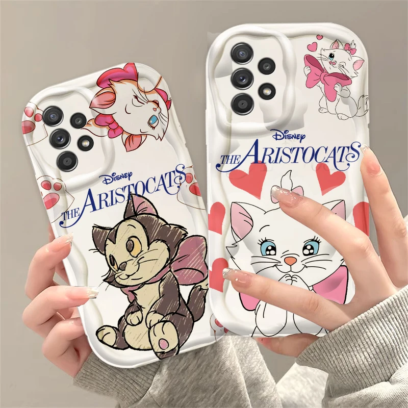 Disney The Aristocats Cool For Samsung A55 A54 A53 A52 A35 A34 A33 A32 A25 A24 A23 A22 A21S A15 A13 A14 5G Wave Oil Funda